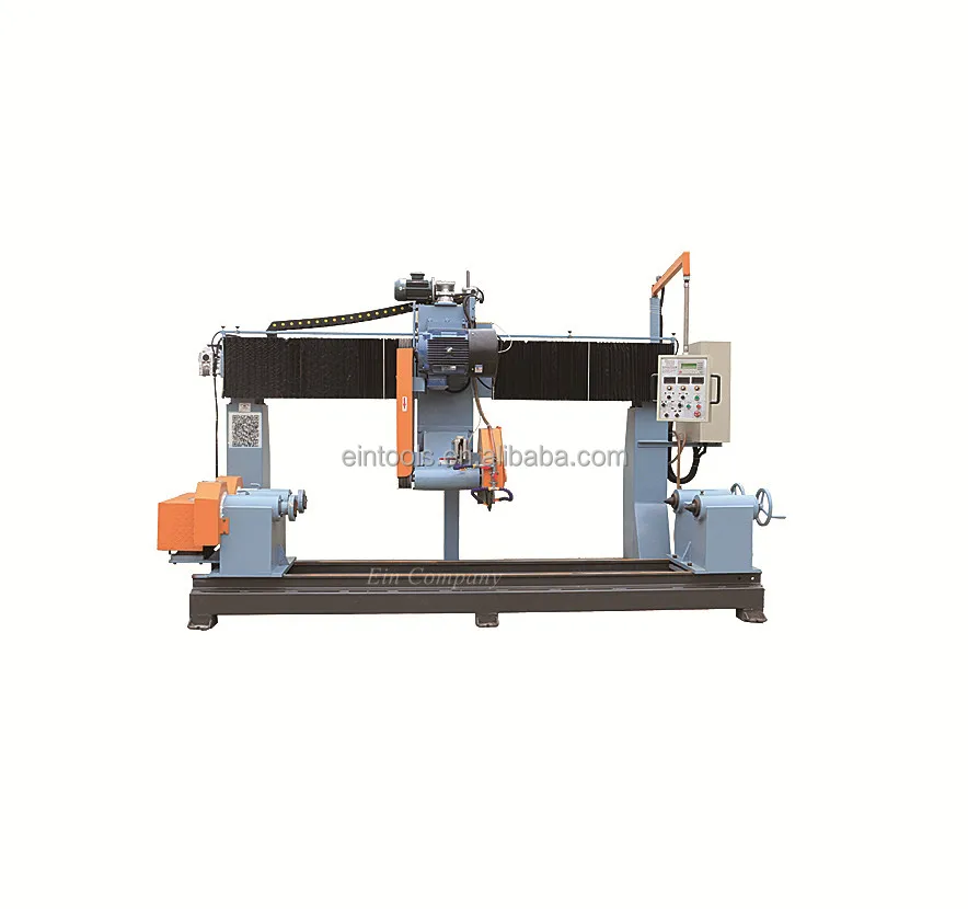 Stone Lathe Turning Machine for Marble Granite Baluster, Column, Balustrade, Rails
