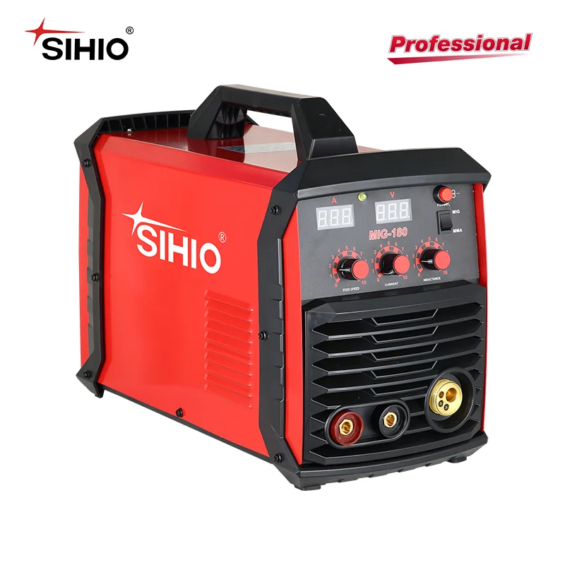 Sihio Zhejiang Portable Aluminium Gas Mig Welders 220V Dc Motor Welding Machine 160 Amp Welder Machines
