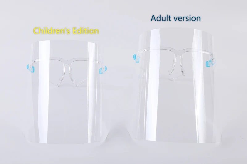 Face Shield Transparent Visor Facesheild Anti Fog Face Shield Kids