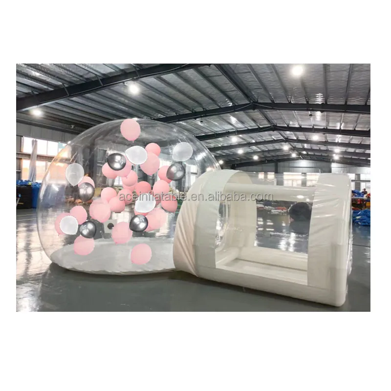 dome igloo PVC hotel outside globe clear single tunnel outdoor camping transparent inflatable party tents bubble house