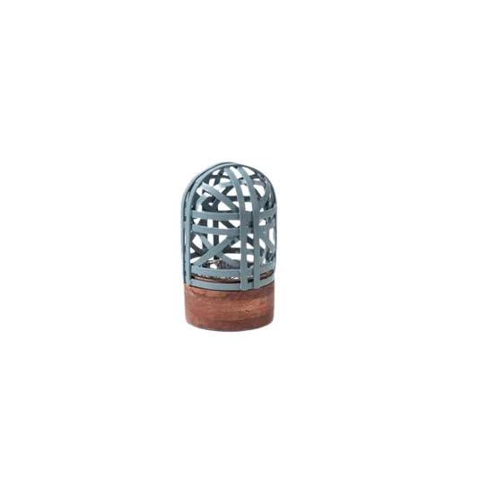 New Latest Design Mango Wood And Brass Incense Burners Aromatic To Homes Meditation Ppaces