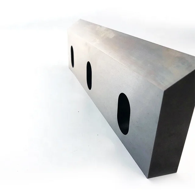 The factory directly sells the fixed blade knife and moving blade knife of HSS material for plastic crusher
