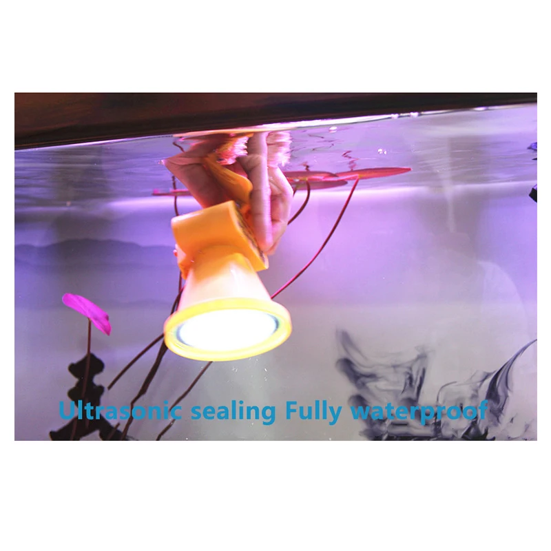 High Quality & Best Price Black Yellow 10W Dive Reel Flashlights