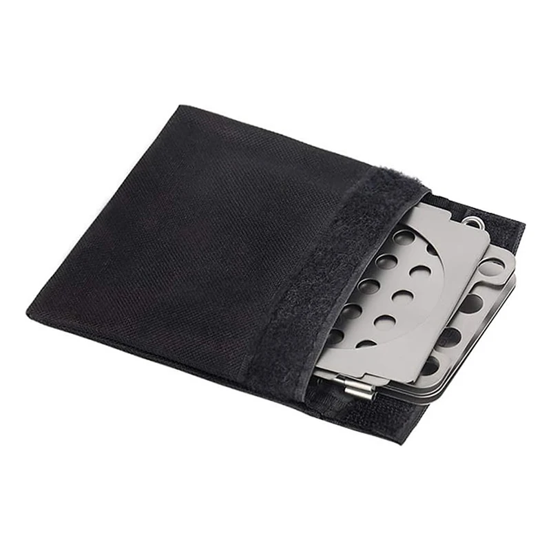 Titanium Folding Wood Burning Stove Alcohol Burner Pocket Stove Portable Lightweight