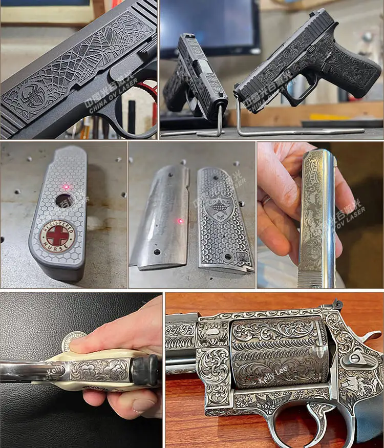 Desktop Portable UV Fiber Laser Marking Machines Metal Engraving Machines with Raycus Max JPT Laser Source Automatic