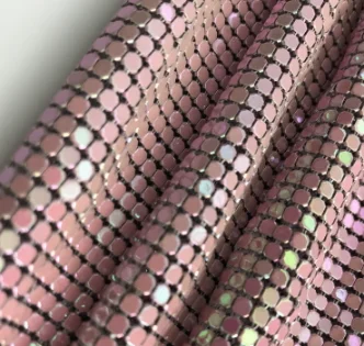 Gorgeous and colorful aluminum alloy ceiling decoration curtain for wedding decoration