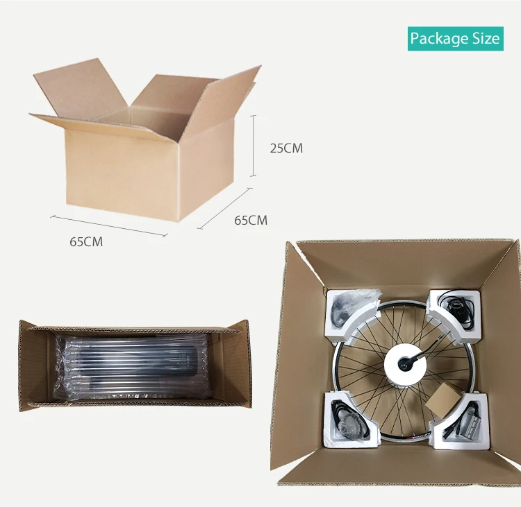 E bike Ebike conversion kit 48V 1000w 1500w 2000w 3000w 5000watt electric bicycle part Bafang hub Motor with Lithium ion battery