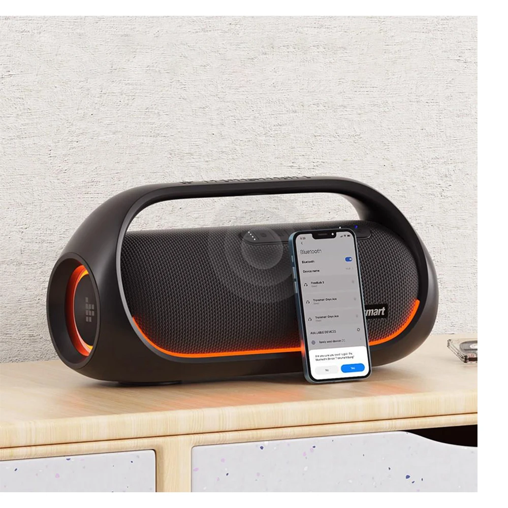 Оригинальный планшет Tronsmart Surround Studio беспроводные винтажные колонки большой мощности беспроводная маленькая аудиоколонка низкочастотный