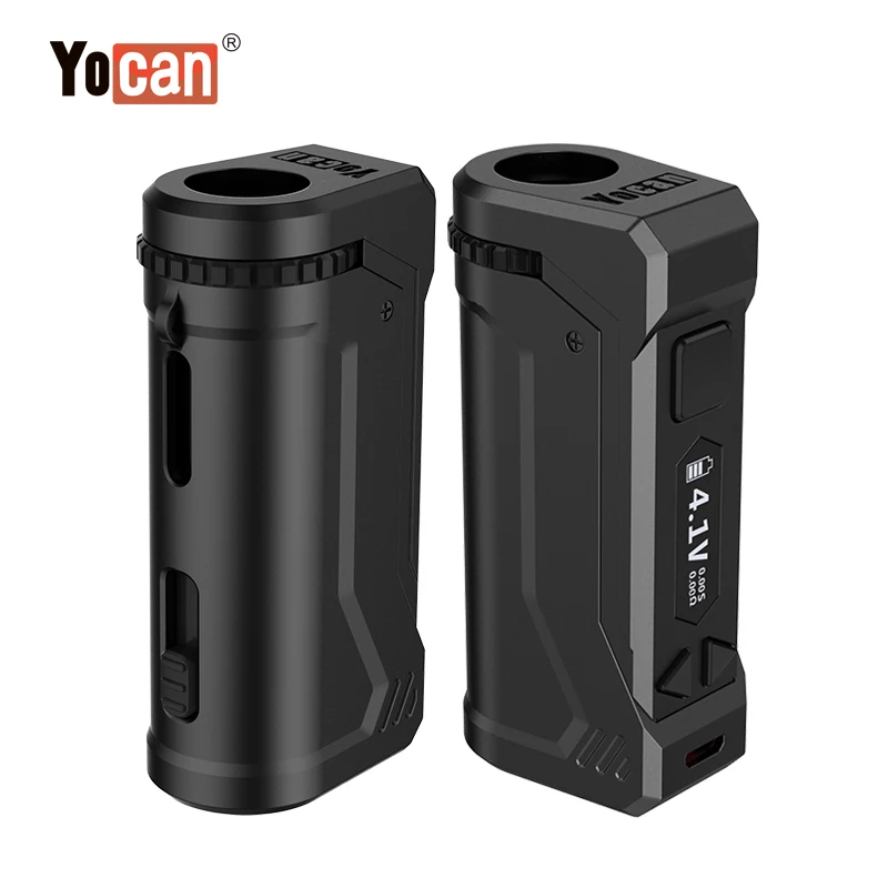 Оригинальный Yocan UNI PRO OLED дисплей vape mod Лидер продаж испаритель для всех размеров 510 нить распылитель Настройка