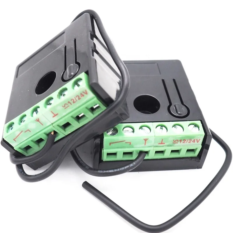 Гаражная дверь Универсальный беспроводной пульт дистанционного управления 12V 24V DC/AC 1 канал приемника радиорелейной 433 МГц Роллинг-код Универсальный Приемник