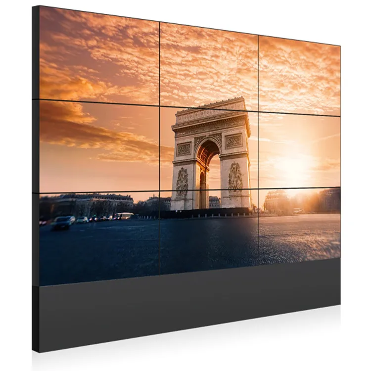 Видеостена UHD 4k 55 с ультраузкой рамкой и высоким разрешением для