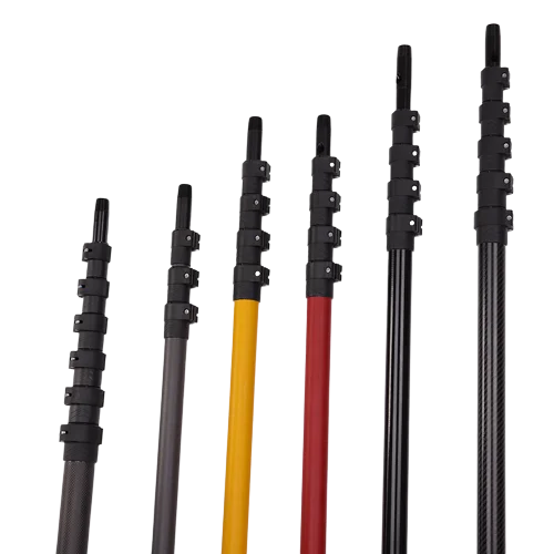 New design standard mold custom sizes OEM/ODM FLIP LOCK telescope tube carbon fiber telescopic pole