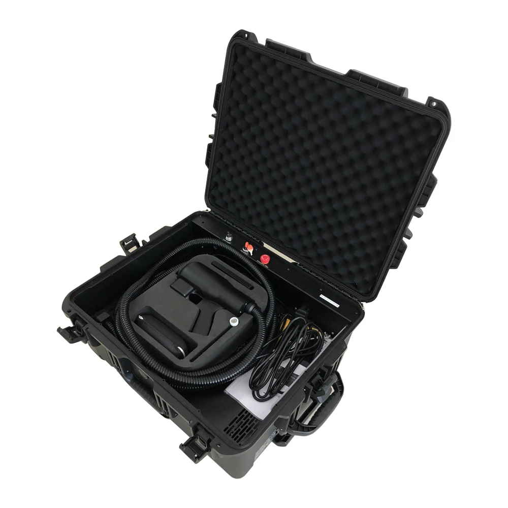 how much does laser cleaning cost 100w 200w handheld laser cleaning machine for cleaning rost