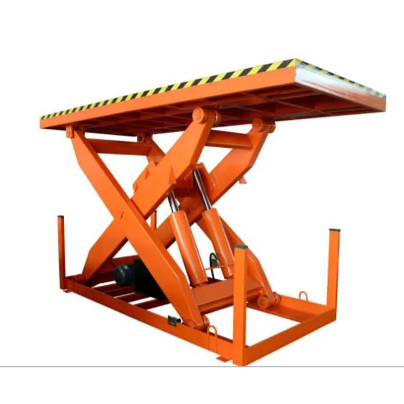 Hydraulic Electric Type 1t 2t 3t 4t 5t Portable Fixed Mechanical Stationary Scissor cargo Lift table warehouse cargo lift