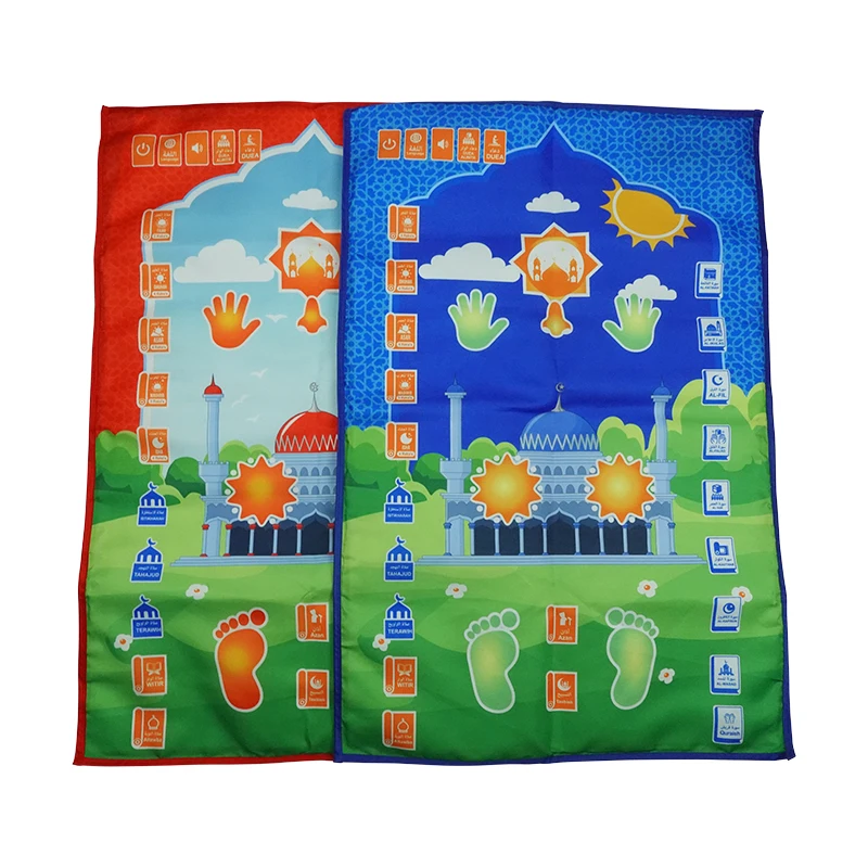 Arabic Rugs Electronic Prayer Mat In Islamic Gift Kids Sejadah rug mat muslim prayer