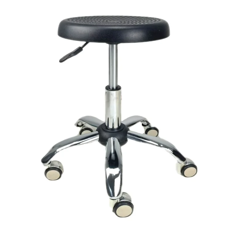 Rotated laboratory chair  PU leather  barbers stool  nail salon stool