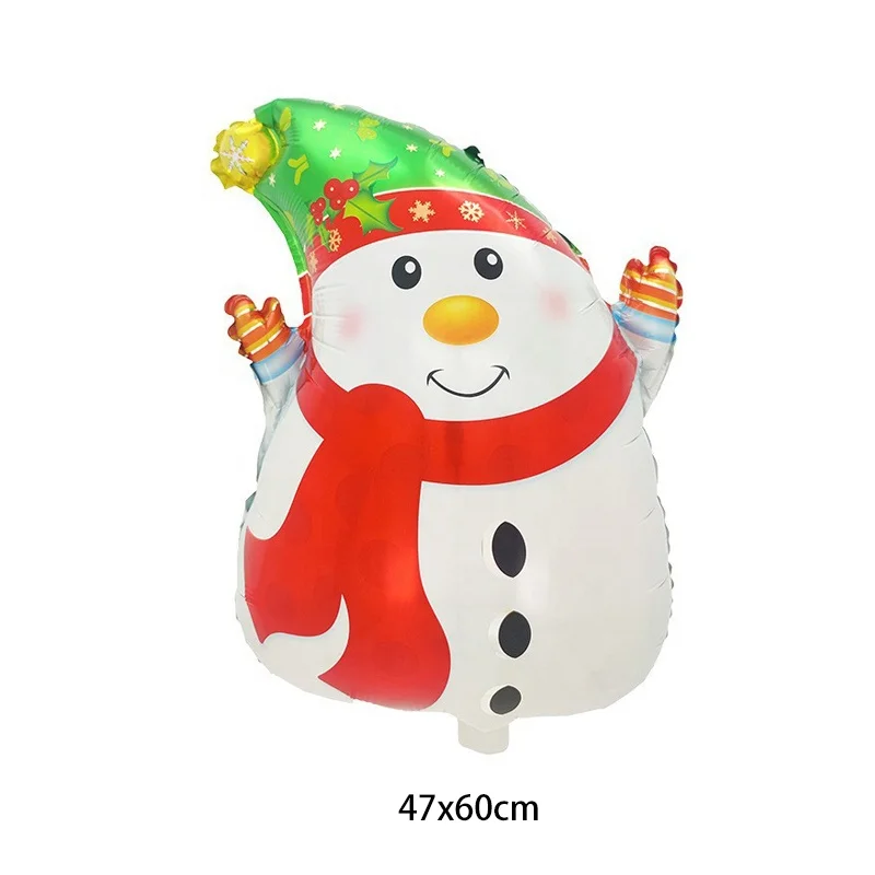 BONA New Hot Selling Inflatable Santa Claus Balloon Home Party Decoration Balloons Custom Merry Christmas Foil Balloons