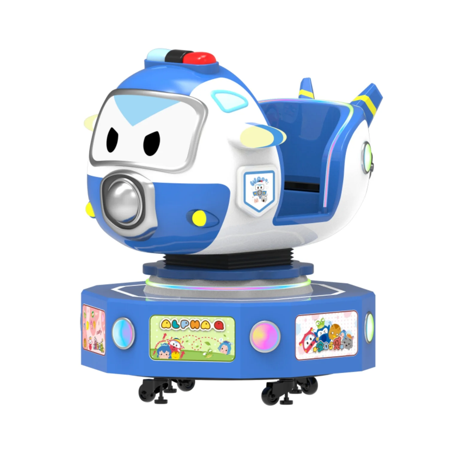 Good Profit 3D Racing Games Machine Electric Kiddie Airplane Ride Coin operated Kiddie Ride on for Young Riders