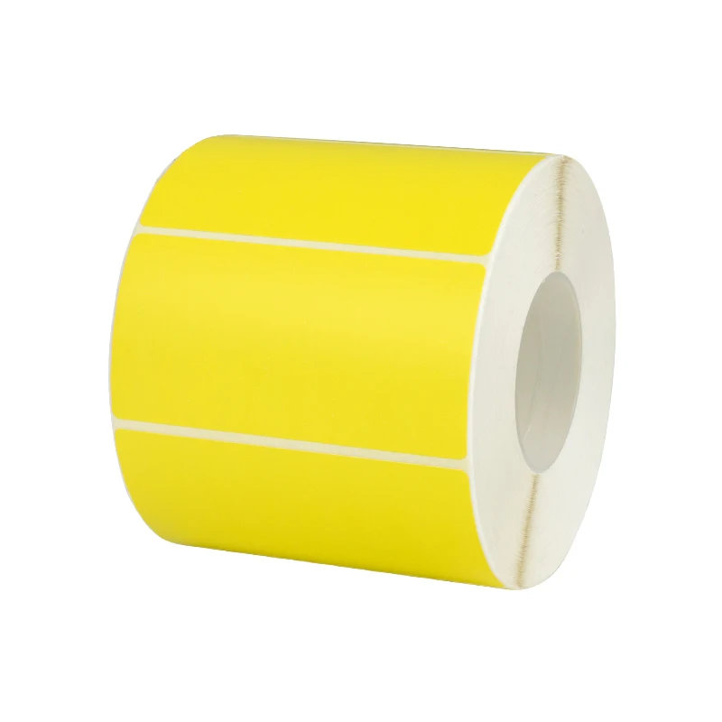 Direct Thermal Printer Shipping Label China Wholesale Waterproof Self-Adhesive Paper with Hot Melt Rubber for Masking Use