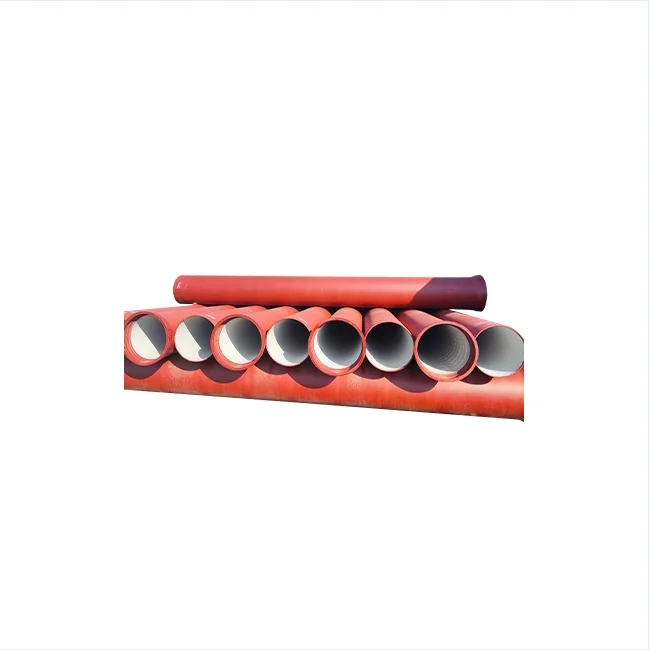 80mm-1200mm Red Epoxy Coating Nodular Cast Iron Pipe