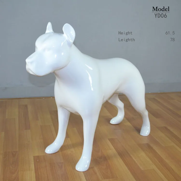 customized animal dog mannequin pet menichini for window display