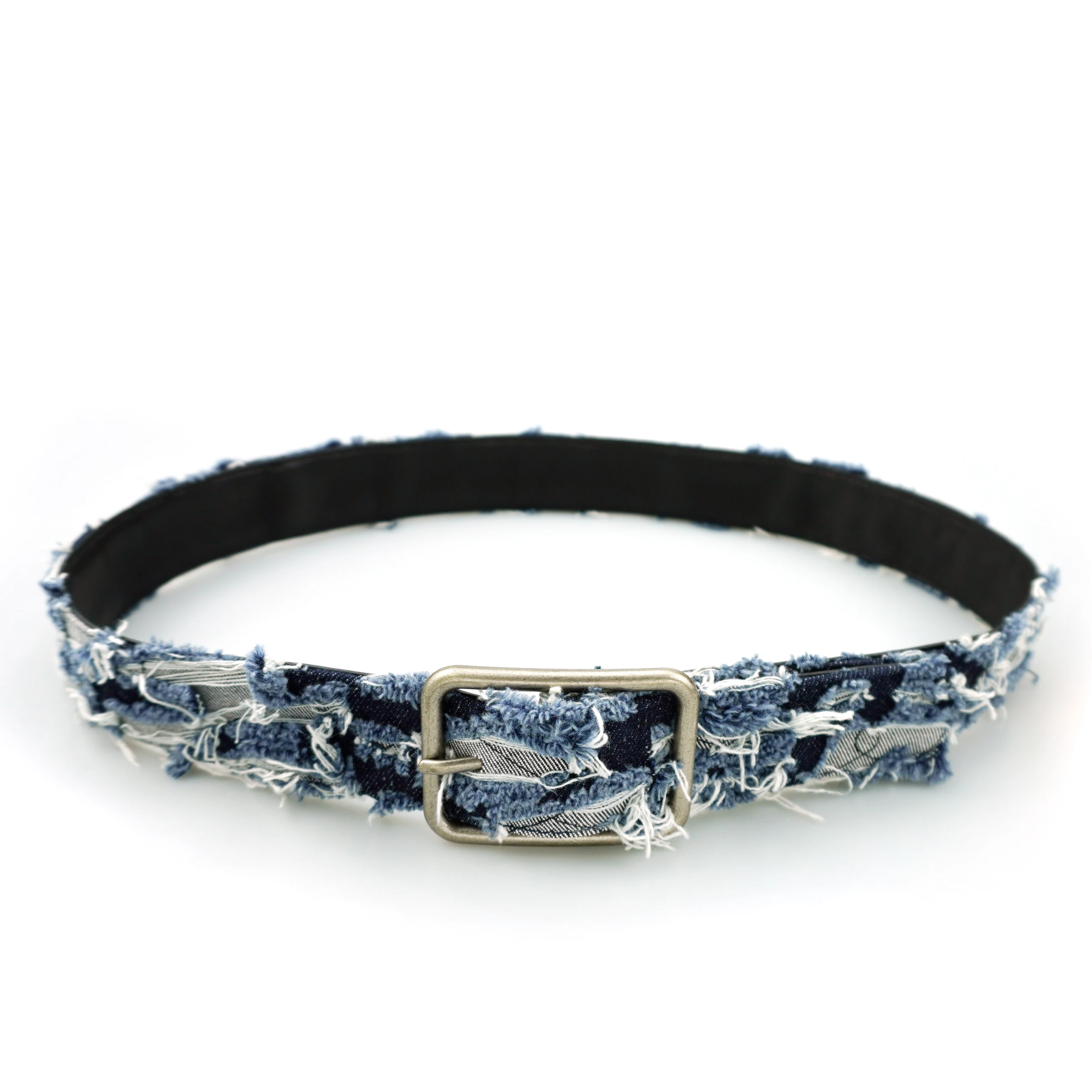 Manufacturer Multi-color optional New design customized Trendy unisex Pin Buckle Fabric Belt for jeans