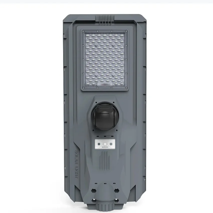 Omsen 3 In 1 Solar Security Street Light Monitor Lamp Outdoor Led Lighting With Cctv Camera For Garden Farm House Road Parking
