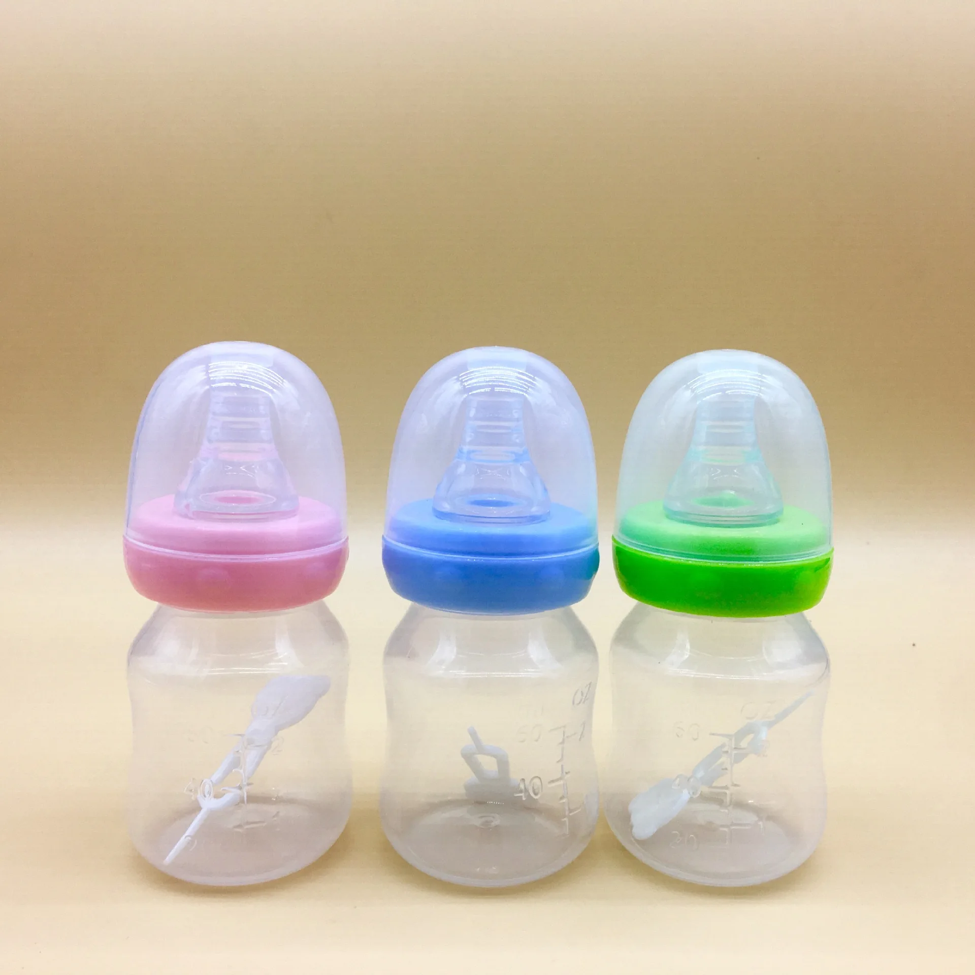 Newborn baby infant bottle BPA Free training bottle for babies Silicone hands free baby feeding bottle (can be customized logo)