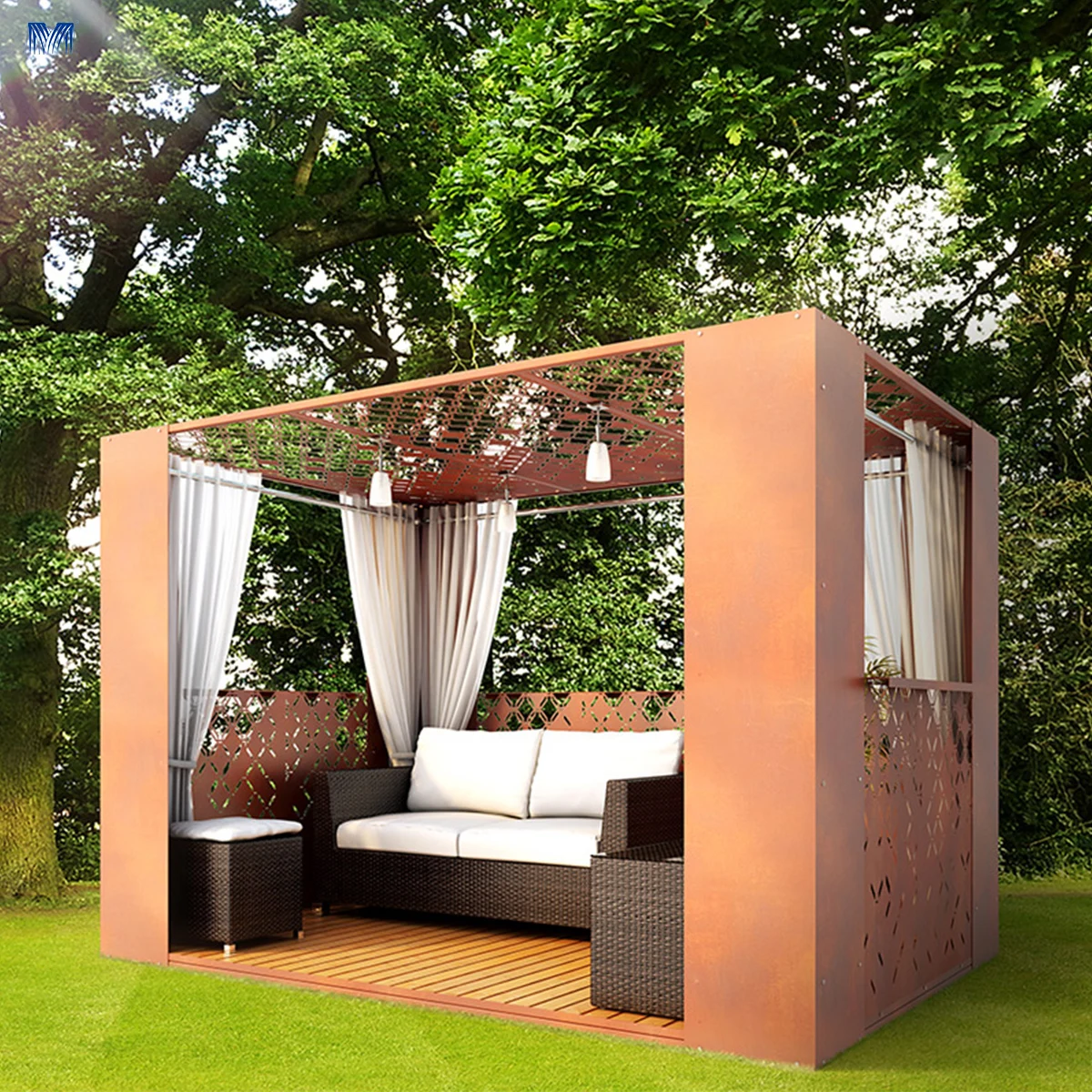 3x3 outdoor wall octagon garden cheap gazebo aluminium systems cantilever waterproof electric folded modern lamellae for pergola