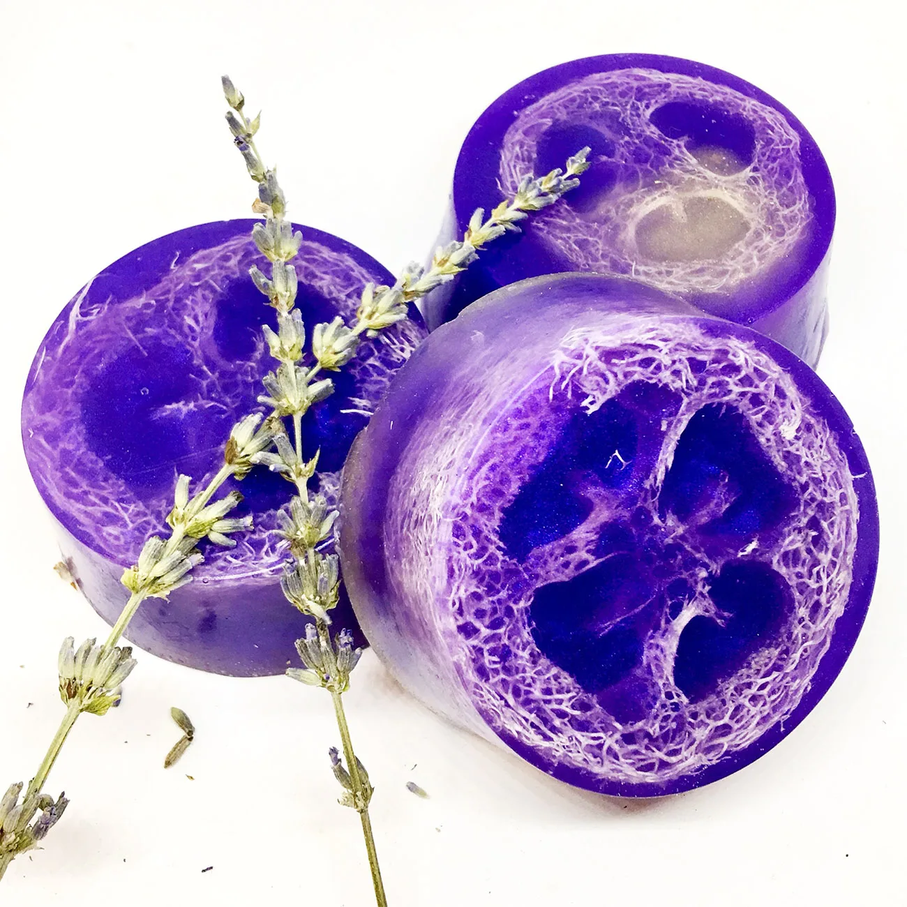 Lavender Glycerin Loofah Soap Aroma LavenderSolid Soap for Body Handmade Soap Customized Organic Whitening