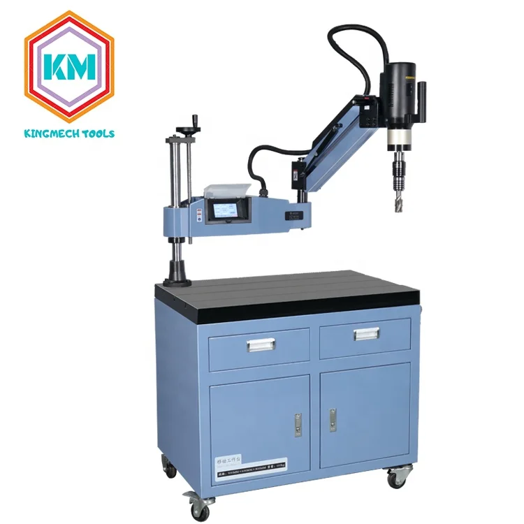 Servo Vertical Tapping Machine,Electric Drilling And  Auto Portable Nut Manual  Hand Tapping Machine