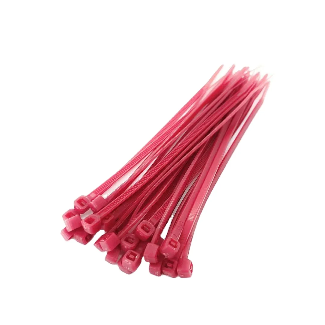 Colorful customized size plastic cable tie