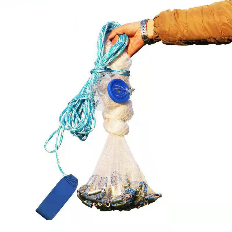 Кастинговая сеть, рыболовная сеть, сварная металлическая цепь, нейлоновая большая рыболовная сеть