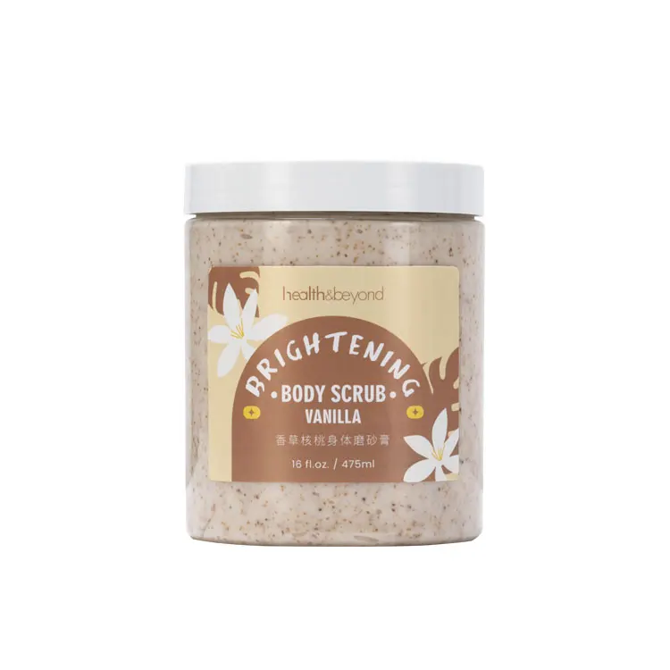 OEM custom private label exfoliating sugar body scrub natural body scrub for skin care