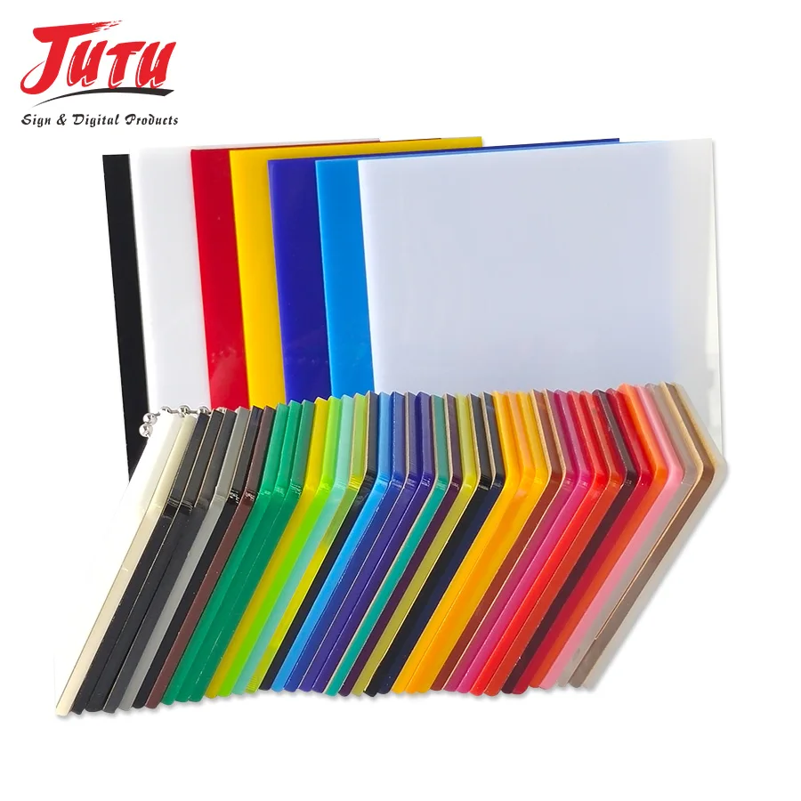 1mm 2mm 3mm 4x8 thickness color transparent glitter plastic glass manufacturer cast acrylic board sheet