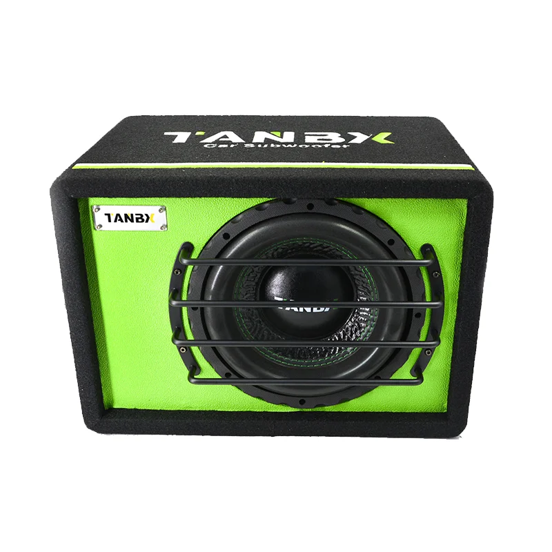 factory wholesale big power 10 inch subs with box and amp car Subwoofer car audio active 10 bass woofer speaker box