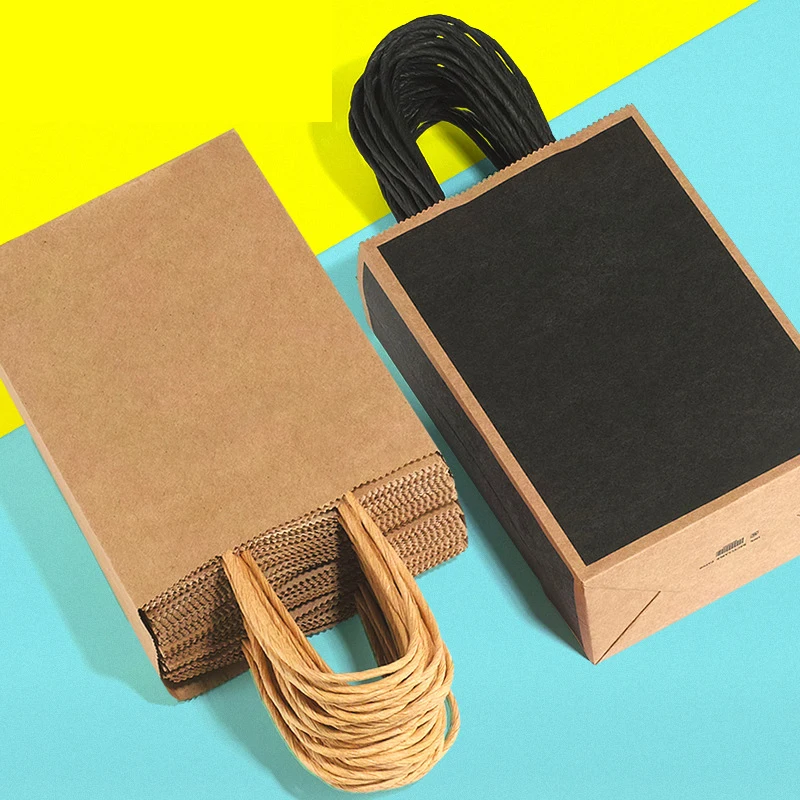 Custom personal brand hang card  paper carton bags custom design logo barcode on it