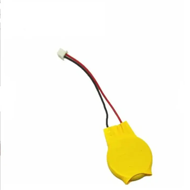 3v ML1220 rechargeable battery with wire and connector for laptop battery