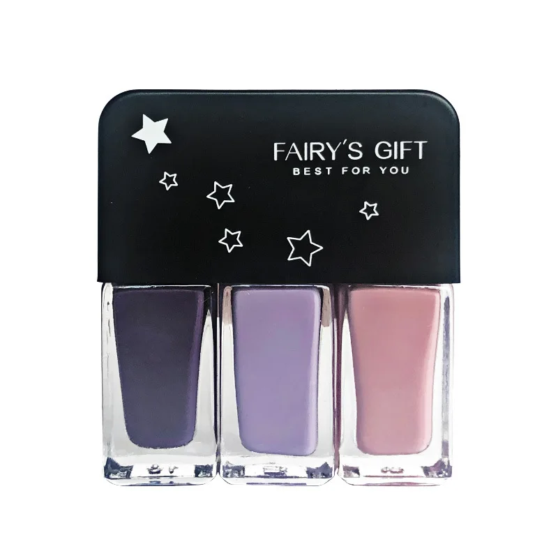 M&U 3 In 1 Nail Polish No Bake Quick Dry Uv Gel Nail Polish Long Lasting Nail Polish Gift Set 18 Colors