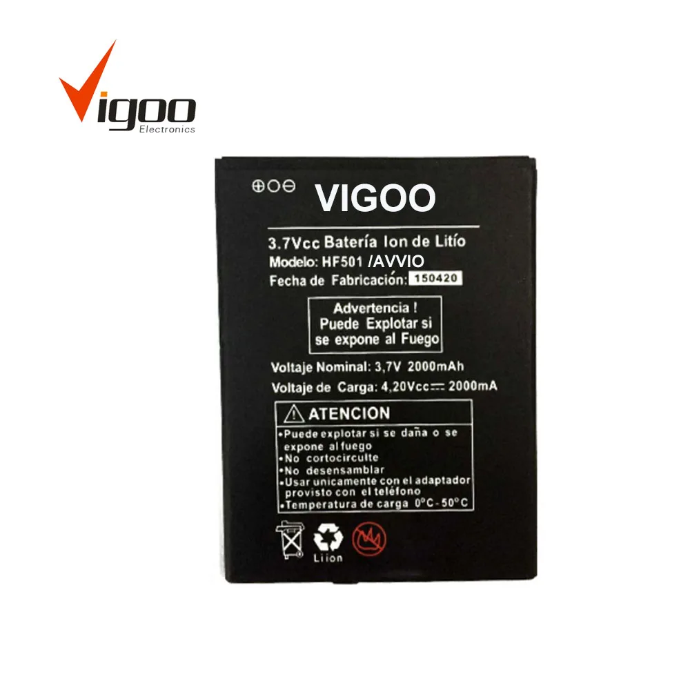 Китайский завод батарея мобильного телефона 3 7 V 1500mah для AVVIO 768