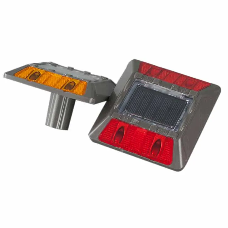 Roadway Safety Traffic Marker Aluminium Reflector Solar Led Road Studs For Highway