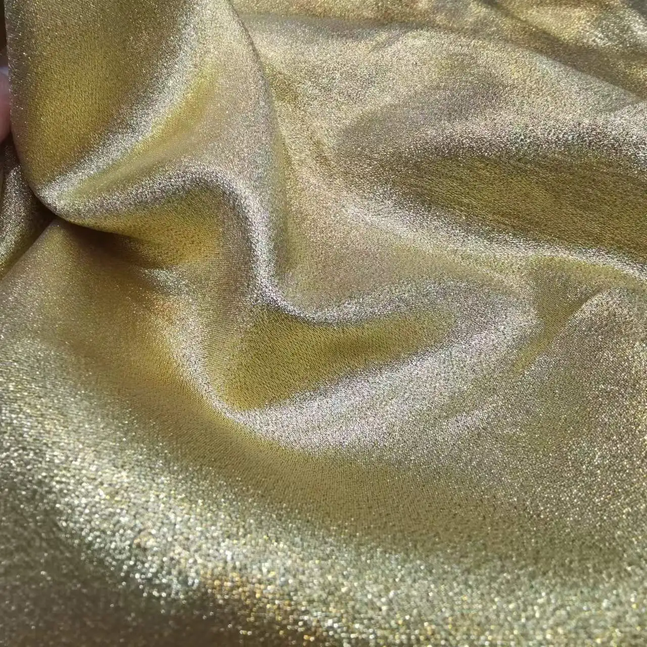 Metallic  fabric wedding gold decorative design  wide texture  background designer organza fabric