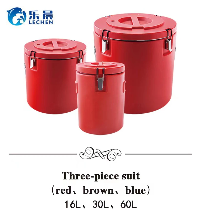 Casserole food warmer set party and  picnic ice cooler box Storage Box food warmer hotpot Extra large double insulated bucket