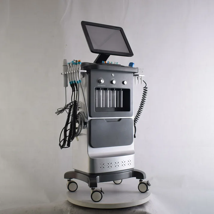 SPA29   Hydra   oxygen Facial Lift Machine For Skin Care / Hydrotherapy water jet peel spa dermabrasion system