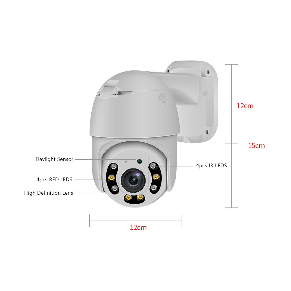 2021 Bestselling  IP66 Waterproof Ovif Mini Dome PTZ  Camera For Home Security
