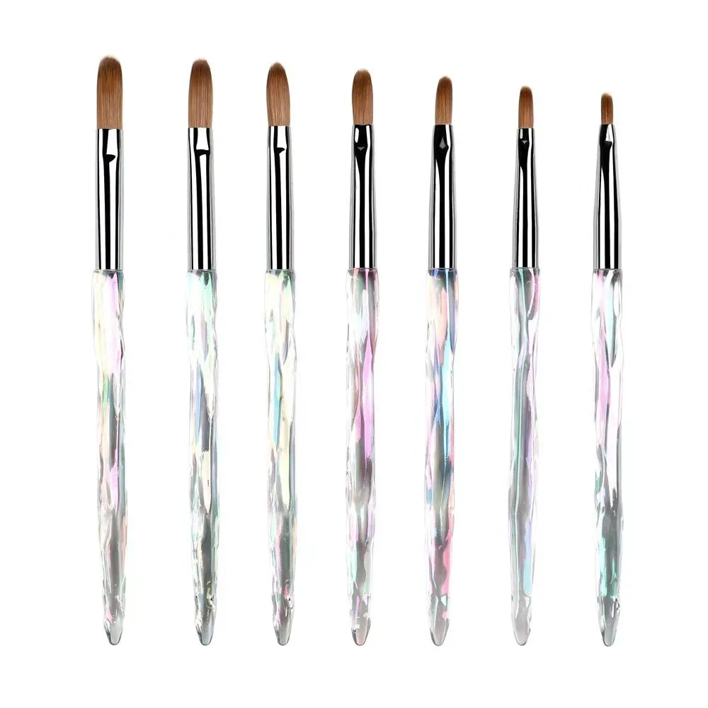 Professional Nails Art Carving Pen Kolinsky Sable Acrylic Nail Brush