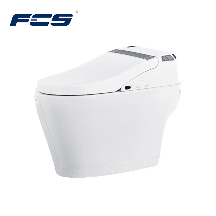 Best Selling Us Certified High Quality White Electric Tankless Toilet Bowl Smart Toilet