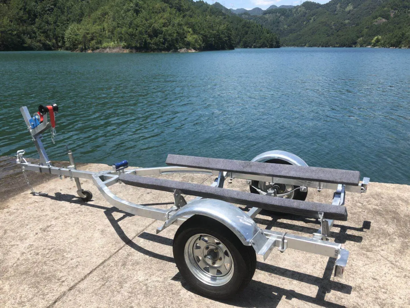 6.8 meter  hot dipped galvanized Jet Ski /boat  Trailer