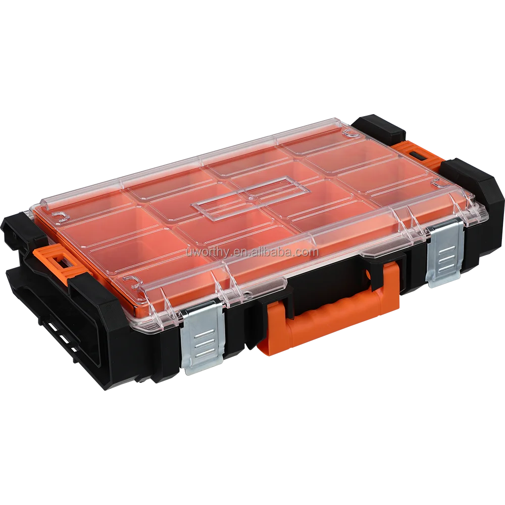 4-Drawer Rolling Plastic Tool Cabinet Trolley Cart Garage Workshop Tool Sets Box for Maintenance and Repair Tools Storage Case
