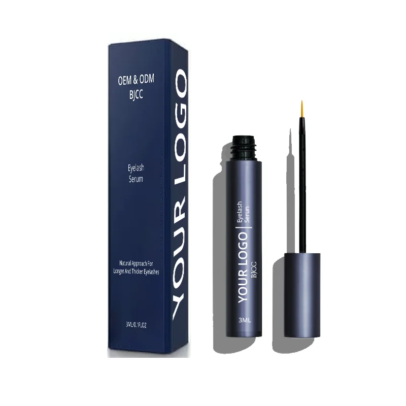 Private Label Vitamin Liquid Eyebrow Natural Mini Transparent Eye Lash Growth Eyelash Enhancing Blossom Grow Serum Own Formula